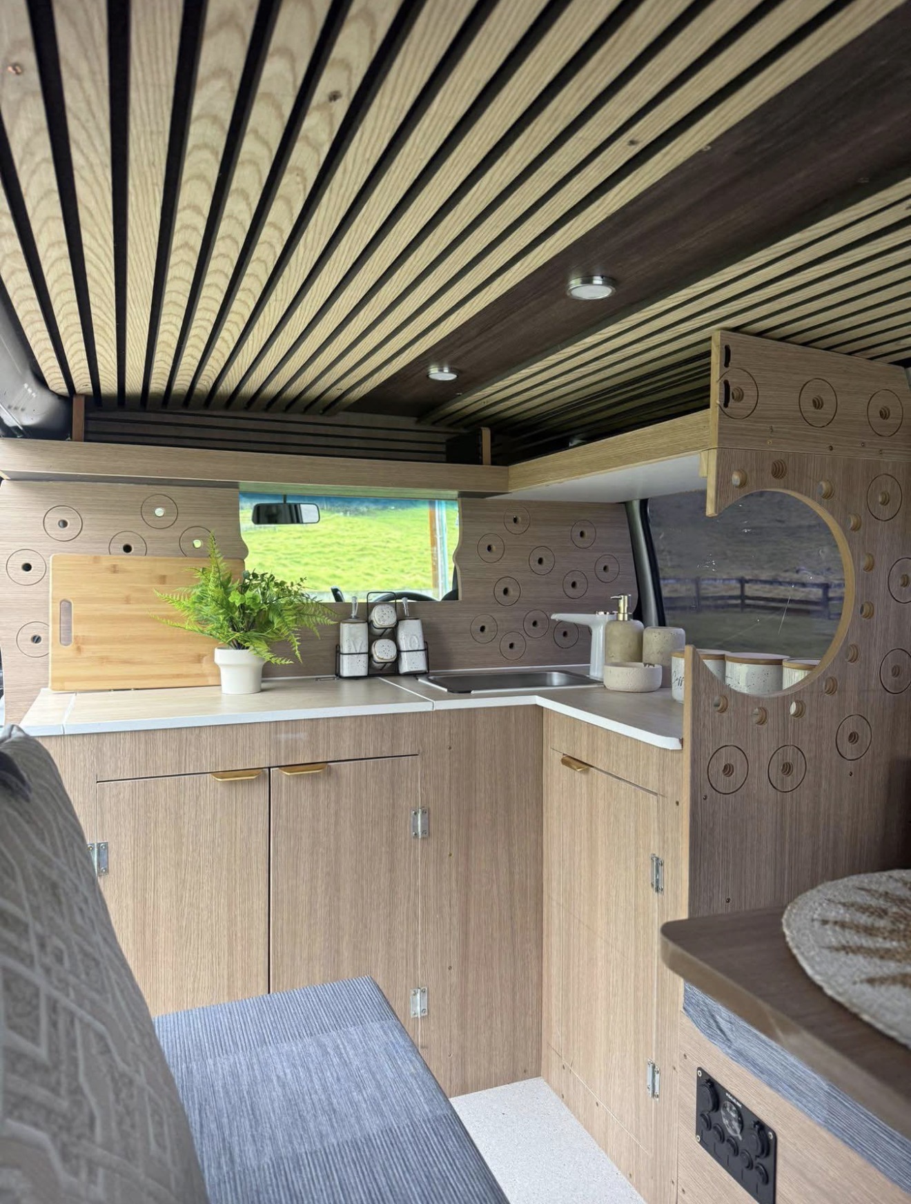 2009 Nissan Caravan Campervan interior and build detail — campervan for sale in Auckland