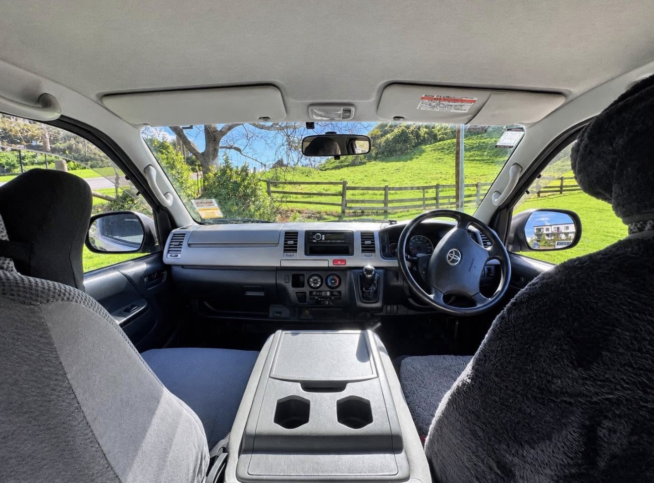 2010 Toyota Hiace Low KMs Campervan interior and build detail — campervan for sale in Auckland