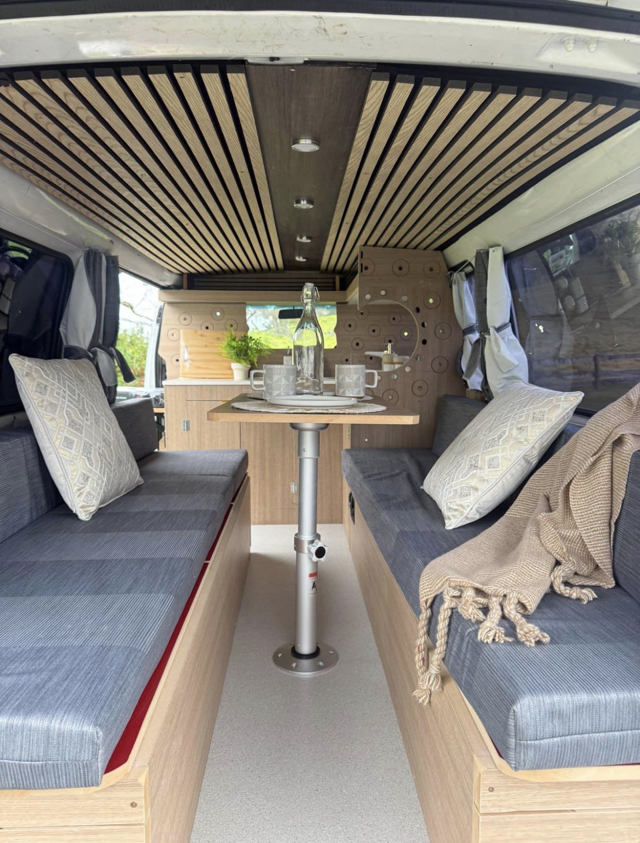2009 Nissan Caravan Campervan interior and build detail — campervan for sale in Auckland