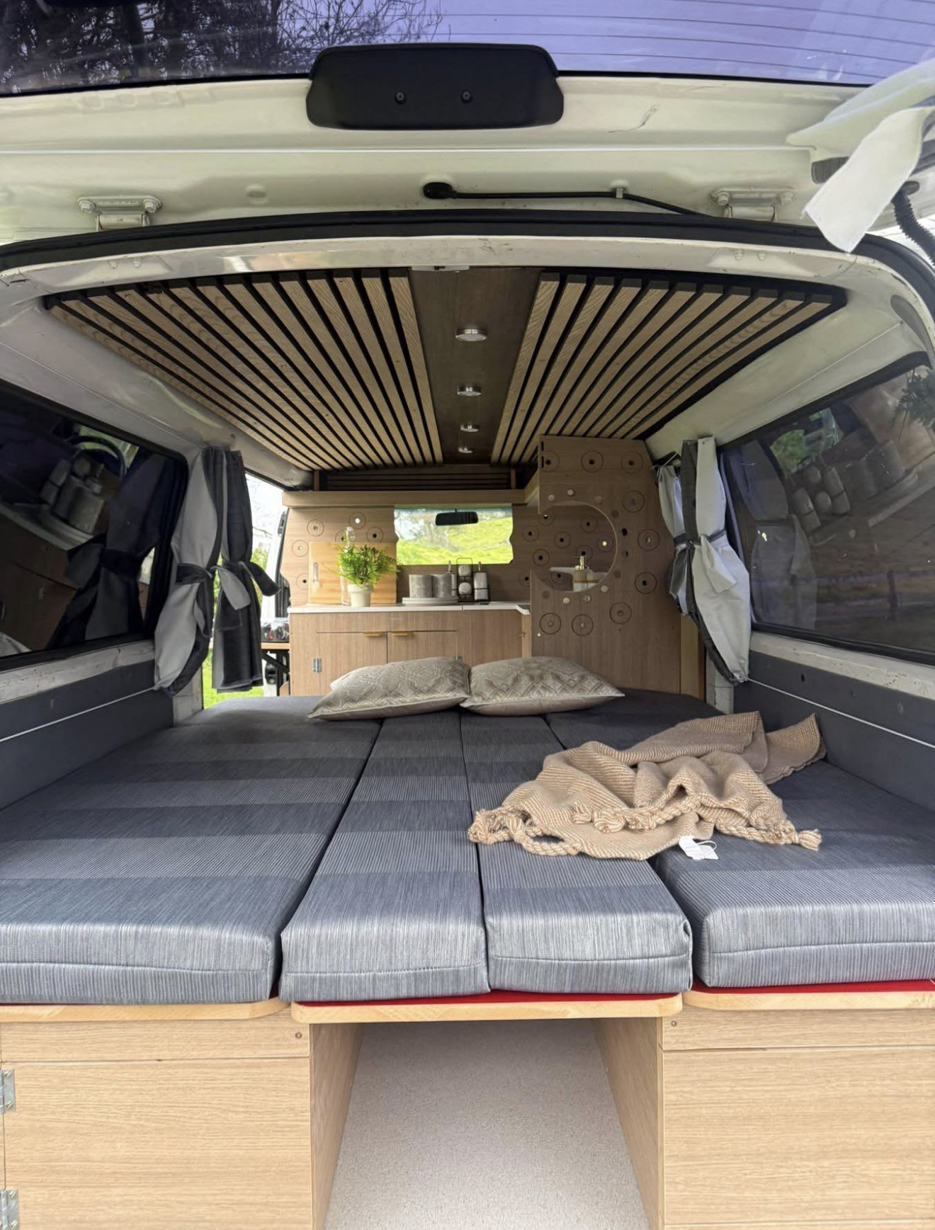 2009 Nissan Caravan Campervan interior and build detail — campervan for sale in Auckland