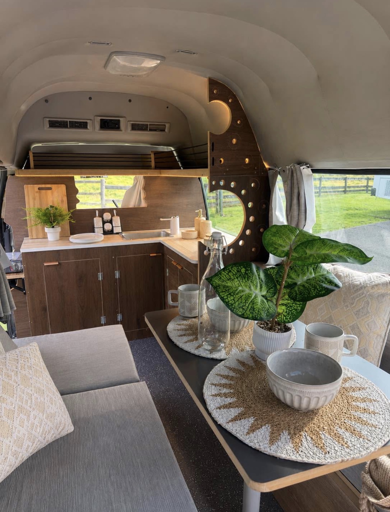 2004 Nissan Caravan High Roof Campervan interior and build detail — campervan for sale in Auckland