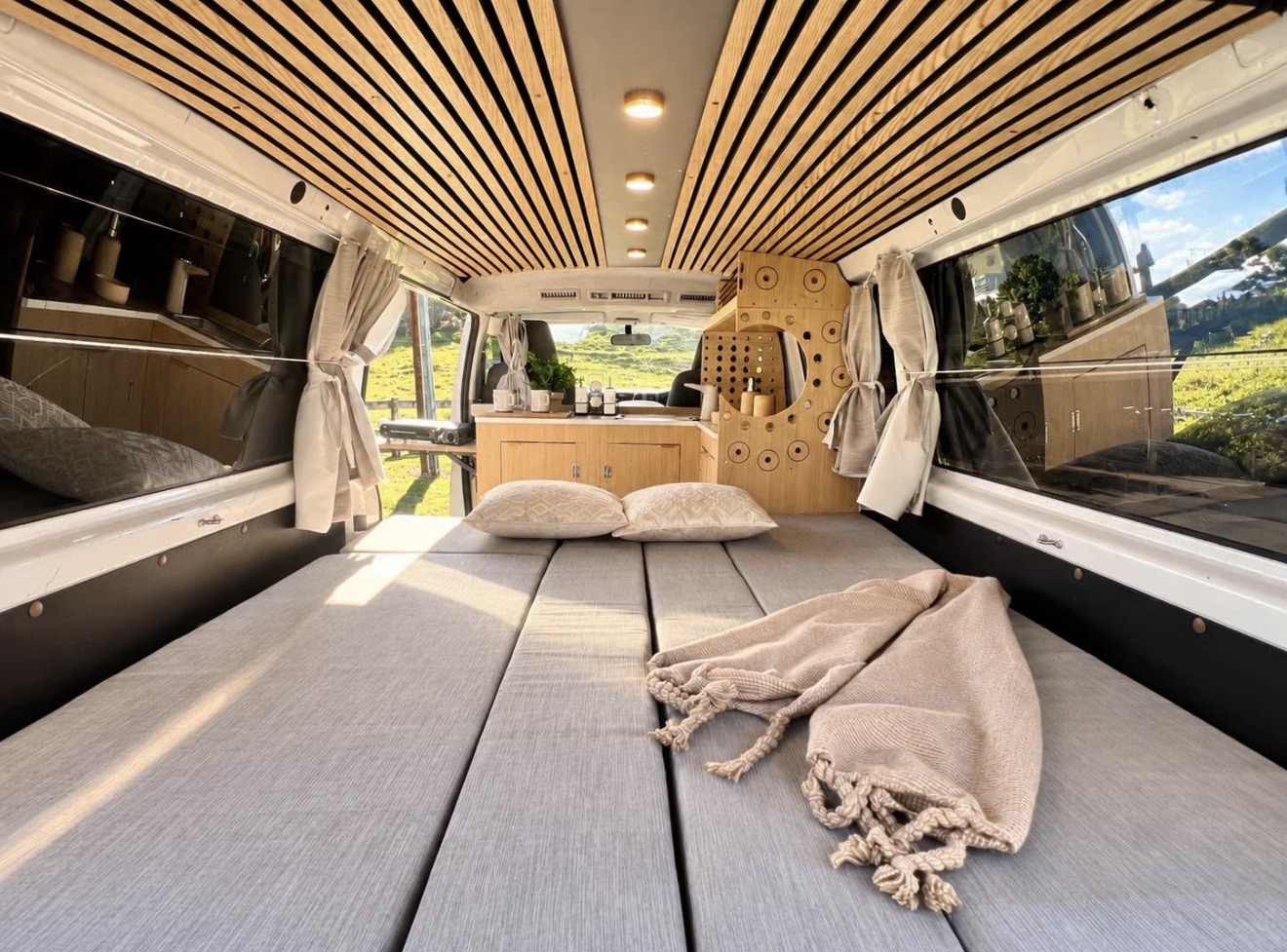 2006 Toyota Hiace Campervan – New Conversion interior and build detail — campervan for sale in Auckland