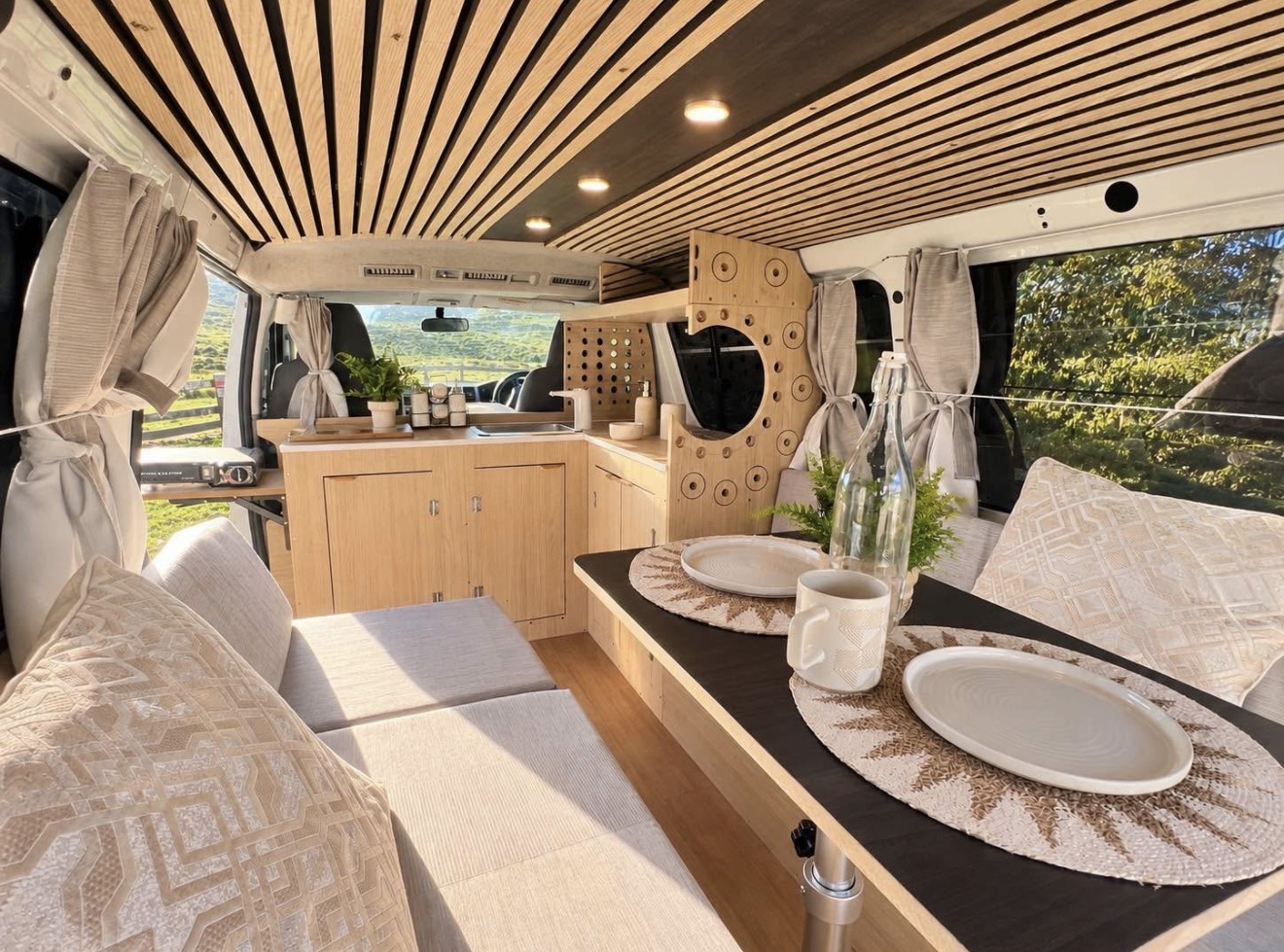 2006 Toyota Hiace Campervan – New Conversion interior and build detail — campervan for sale in Auckland